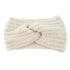 Bandeau cheveux torsadé en laine côtelée modèle Masha